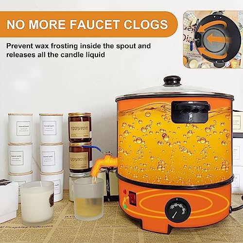 Leerie 10Qts Commercial Wax Melter for Candle Making