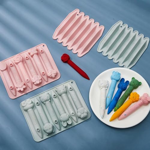 Tessco For You 4 Pack Assorted Crayon Molds