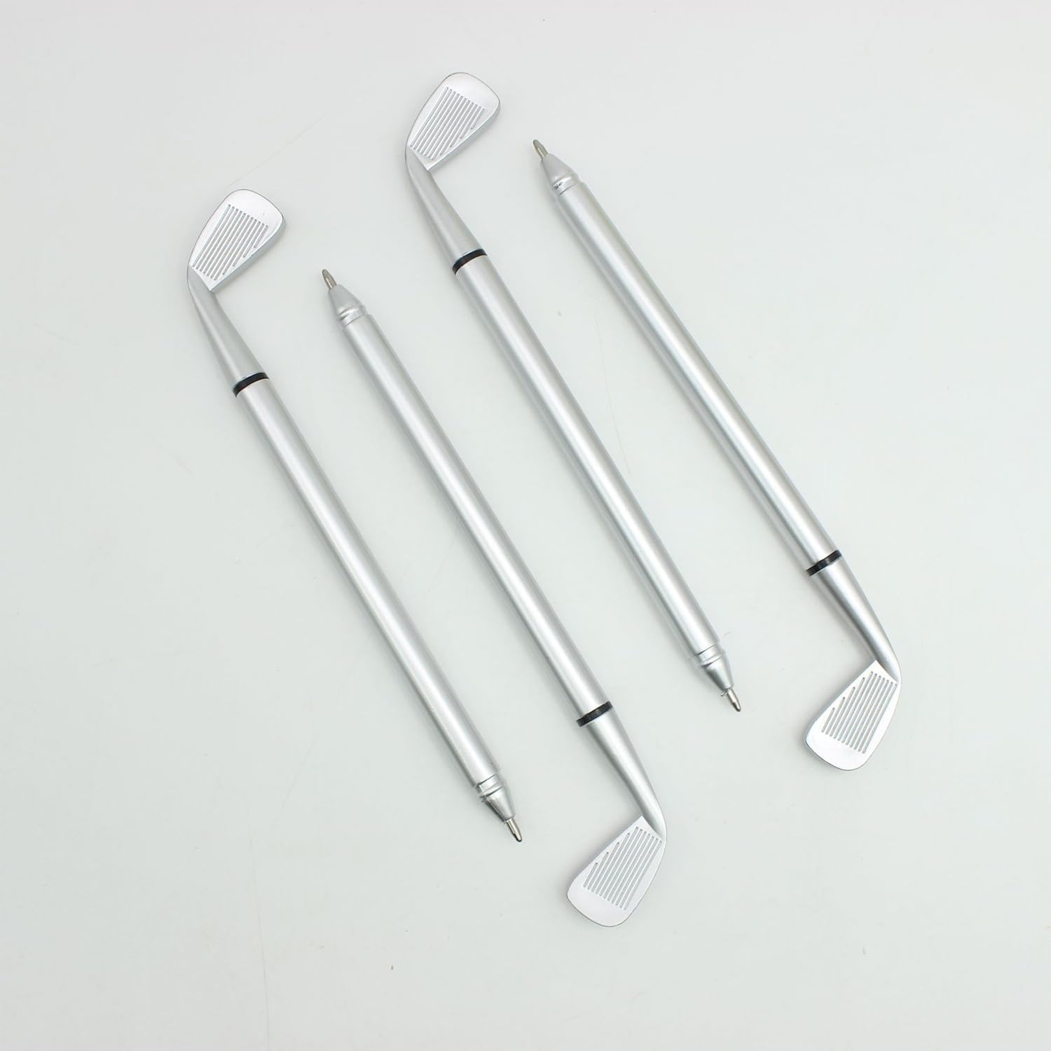 12pcs Mini Golf Club Pens with Black Gel Ink