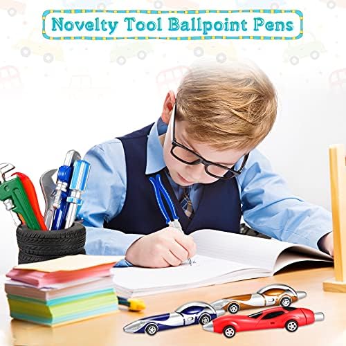Zonon 24 Pack Colorful Car Tool Ballpoint Pens