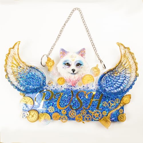 Angel Wing Trinket Dish Epoxy Resin Silicone Molds 2-Count