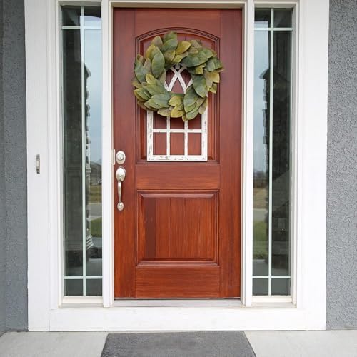 2-Pack 12 Inch Dark Green Wire Wreath Frame
