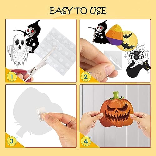 Lucleag Halloween Cutouts for Bulletin Board Decoration