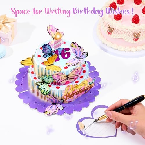 Airpark 3D Pop Up Birthday Card with LED Light and Music