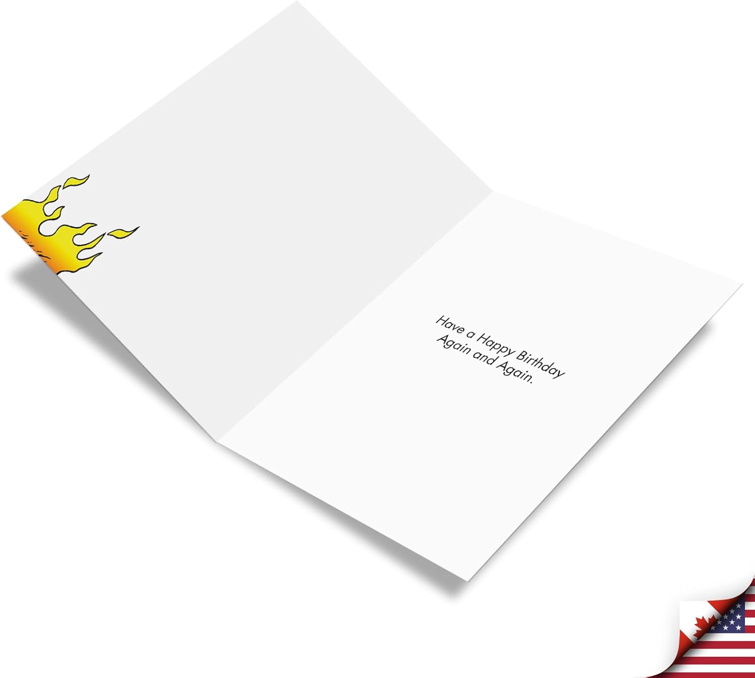 NobleWorks 1 Large Happy Birthday Card Funny Cartoon Greeting Card