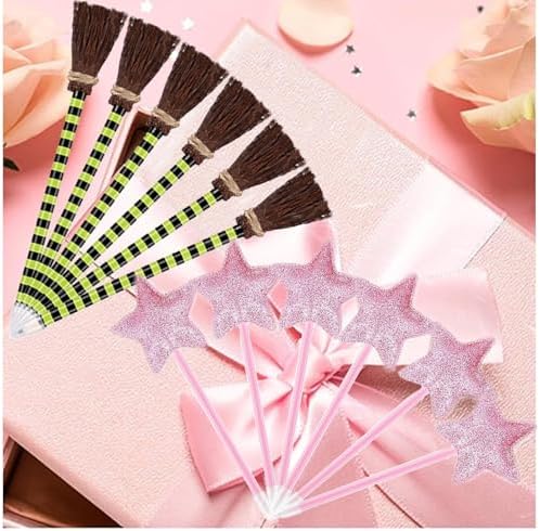 AUONY 12 Pack Witch and Princess Party Favors