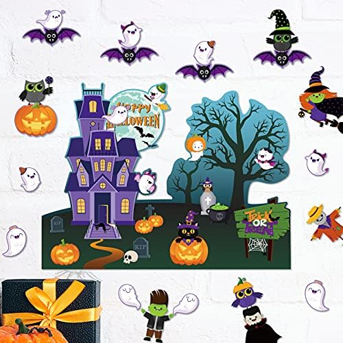 Halloween Bulletin Board Decorations 25 Piece Set