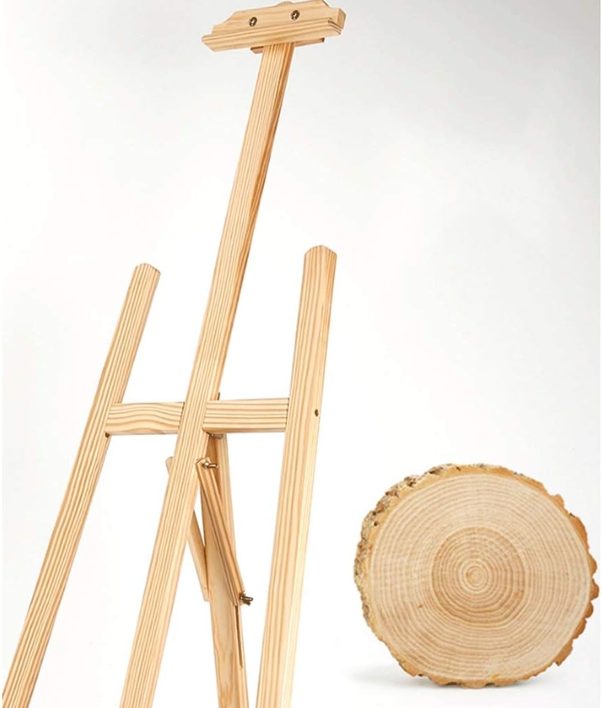 Adjustable Folding Wooden A-Frame Display Easel