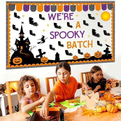 Halloween 3D Bulletin Board Decor Set