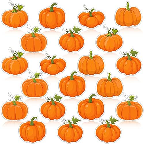 60 Piece Pumpkin Cutouts for Fall Bulletin Board Decor