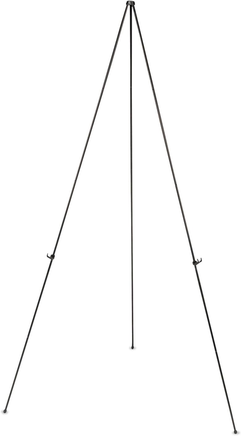 MasterVision FLX04201MV Instant Easel Black Steel Lightweight