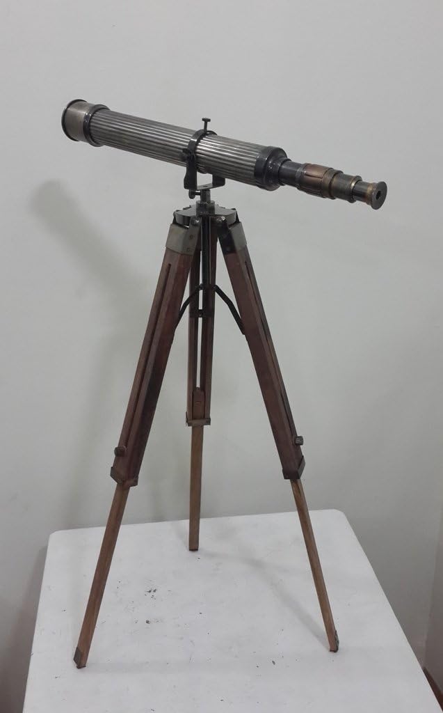 Vintage Nautical Telescope 20 with Tripod Stand