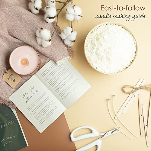 Hearth Harbor Soy Candle Wax Flakes Kit 10 lb