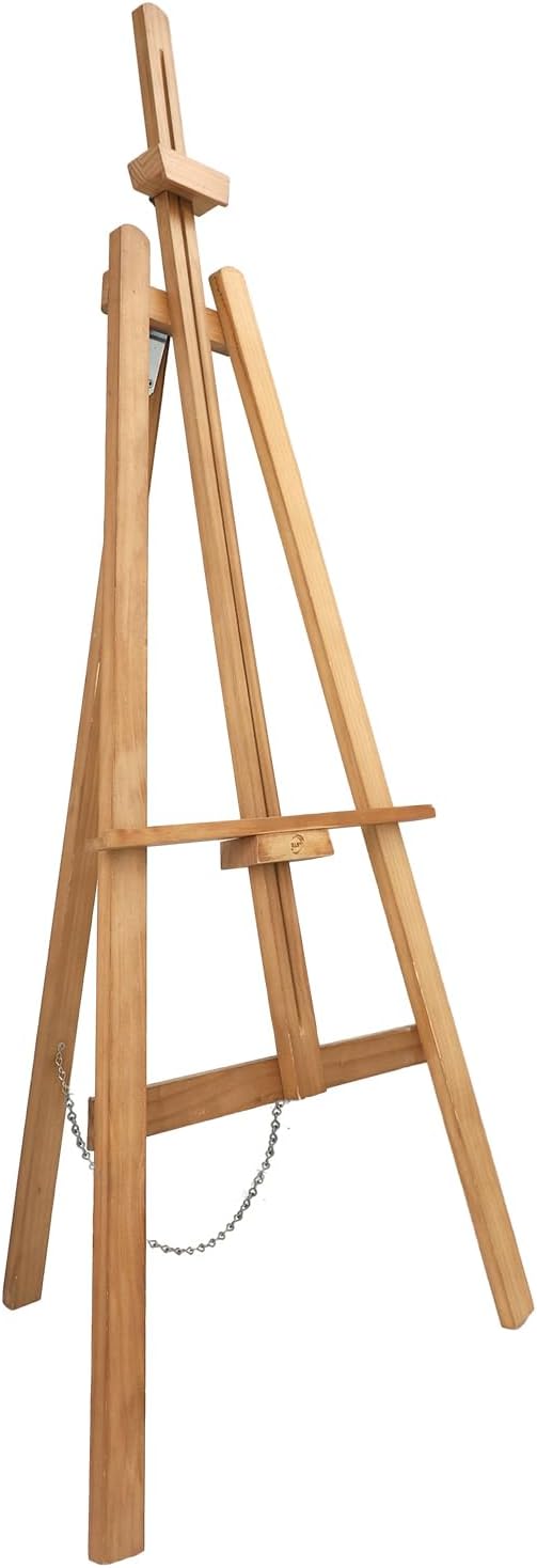 Vaste Large Adjustable Wooden Easel for Art and Sketch