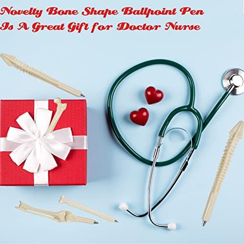 200 Pcs Bone Shaped Ballpoint Pens for Nurses