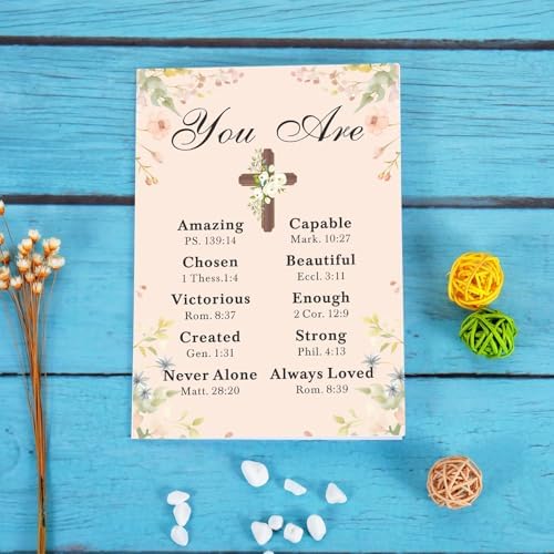 ZZP Baptism Card for Girl Confirmation Communion Gift