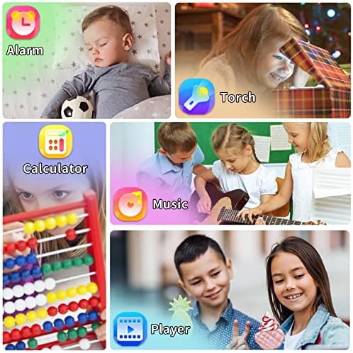 Phyulls Kids Smart Watch with 24 Puzzle Games