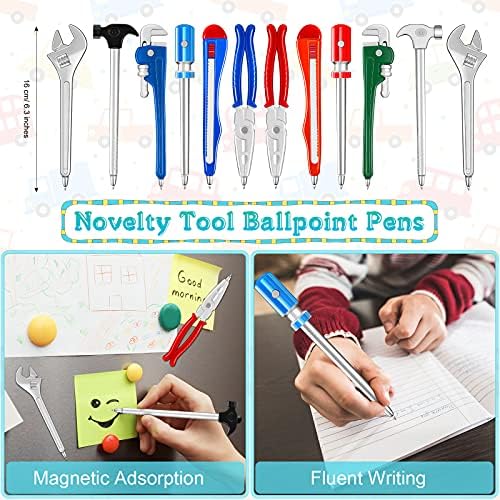 Zonon 24 Pack Colorful Car Tool Ballpoint Pens