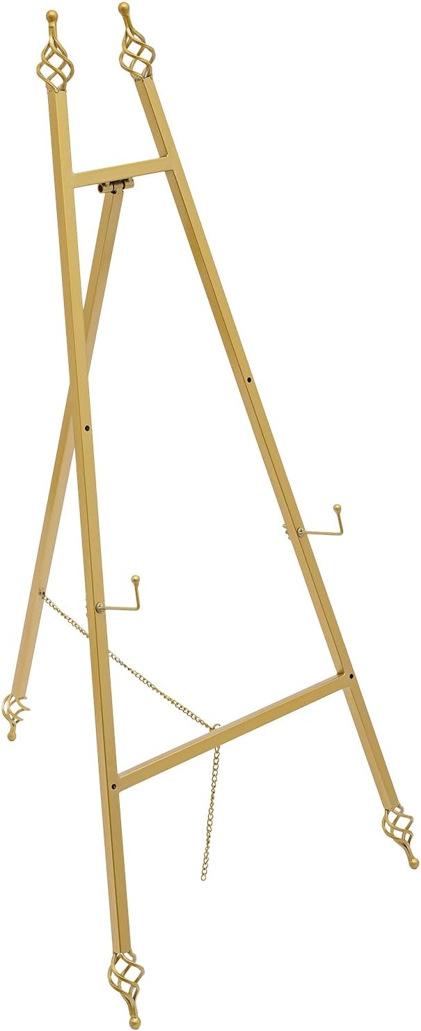 Lunumaos 43 Inch Adjustable Folding Display Easel Set