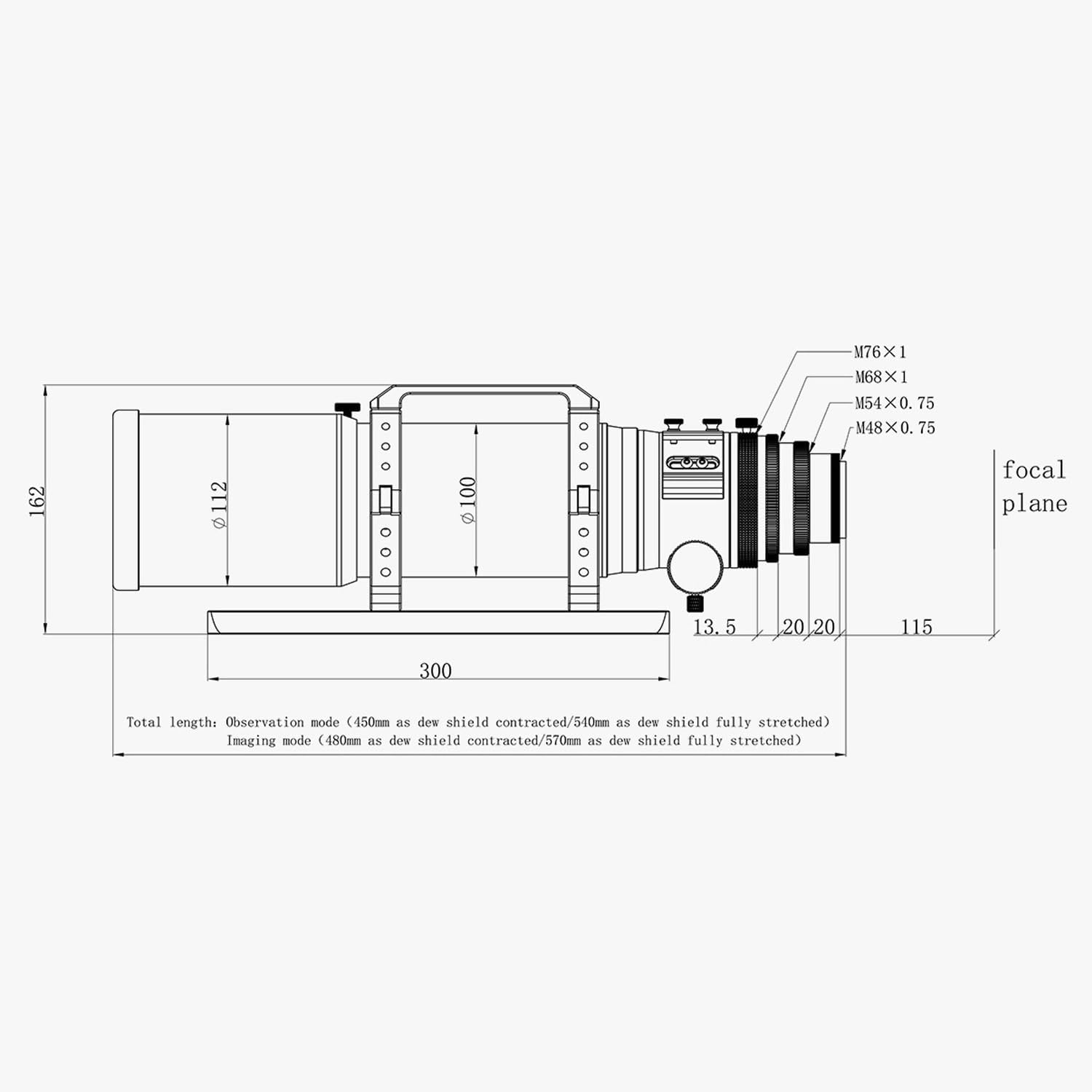 Askar 80PHQ Telescope with F75 Focal Ratio
