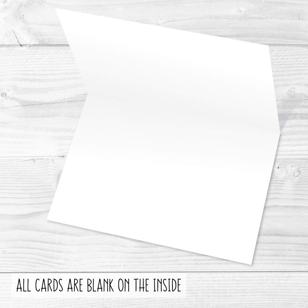 Hadley Designs 24 Rustic Kraft Greeting Cards