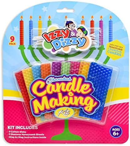 Izzy N Dizzy Hanukkah Candle Making Kit
