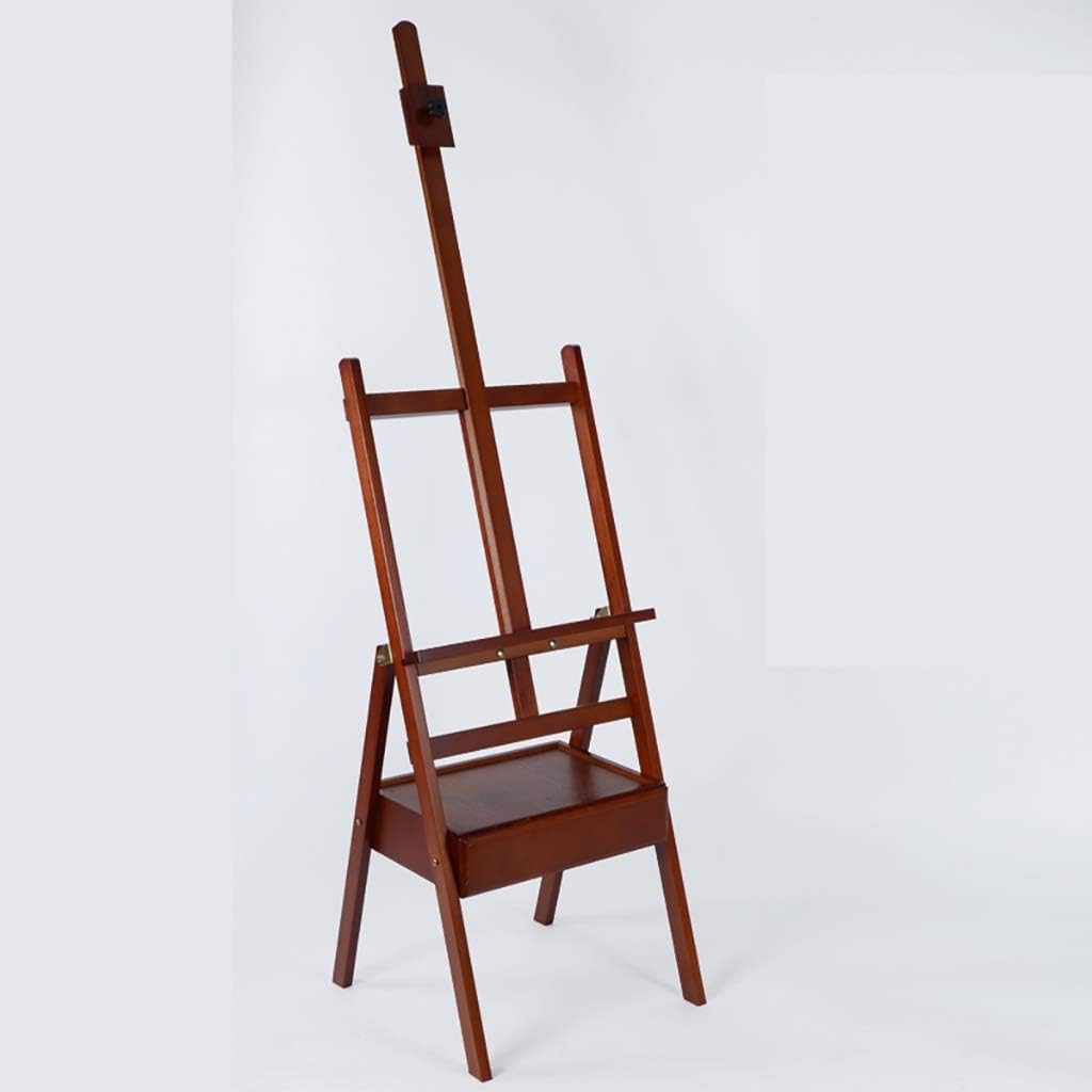 Adjustable Oil Painting Easel with Drawer and Eucalyptus Wood