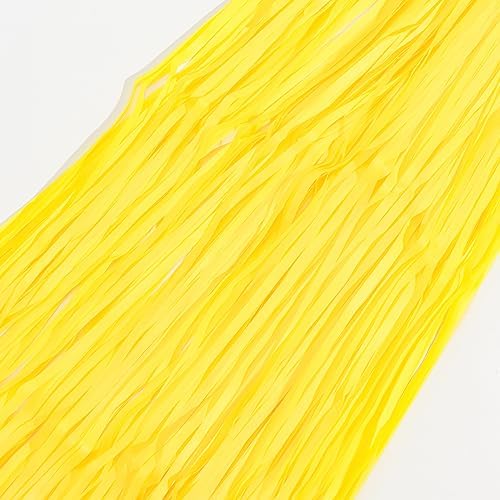 Yellow Streamers Party Backdrop - 2 Packs 32ft x 82ft