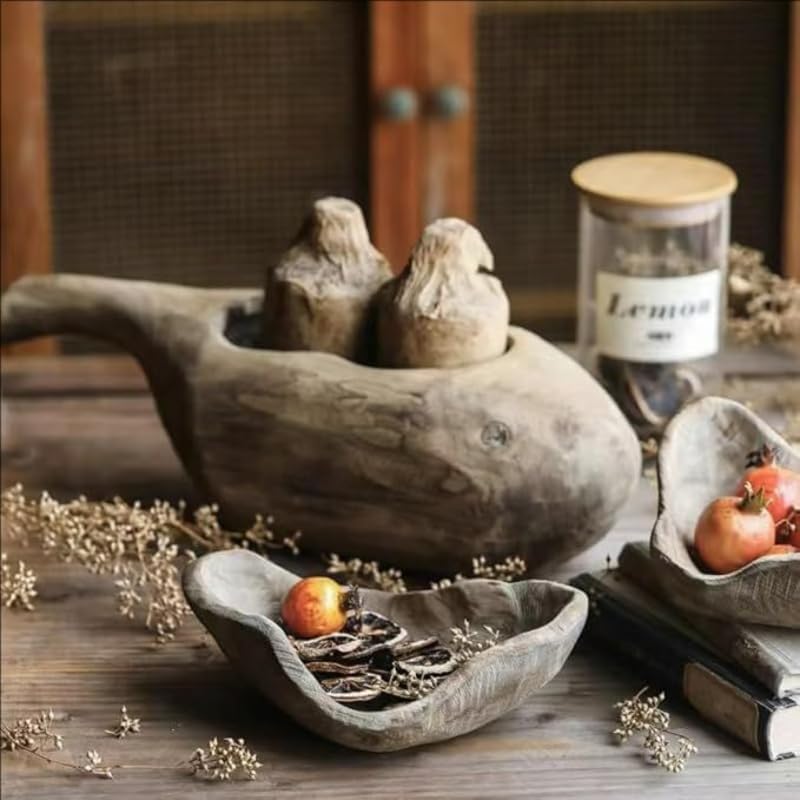 Pearled Candle Sand 18 Oz Wooden Dough Bowl Kit