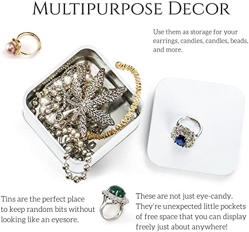 AVLA 24-Pack Candle Tins with Lids for DIY Projects