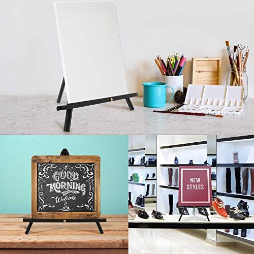 US Art Supply 20 inch Black Wood Easel 2 Pack