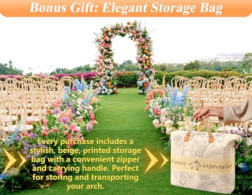 Cosilyt 72FT Adjustable Arch Backdrop Stand Set