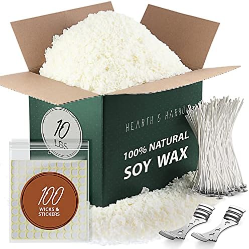 Hearth Harbor Soy Candle Wax Kit 10 lb Bag