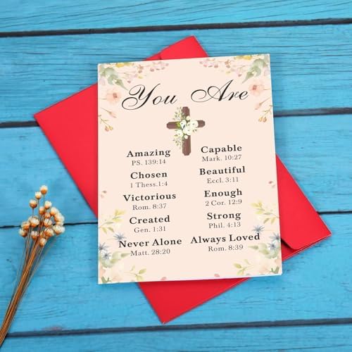 ZZP Baptism Card for Girl Confirmation Communion Gift