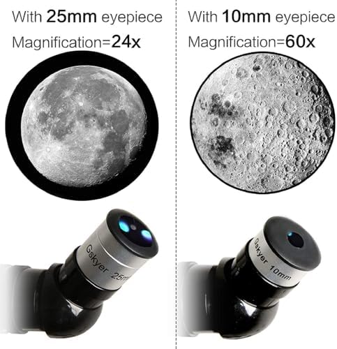 Gskyer 600x90mm AZ Refractor Telescope for Adults Astronomy