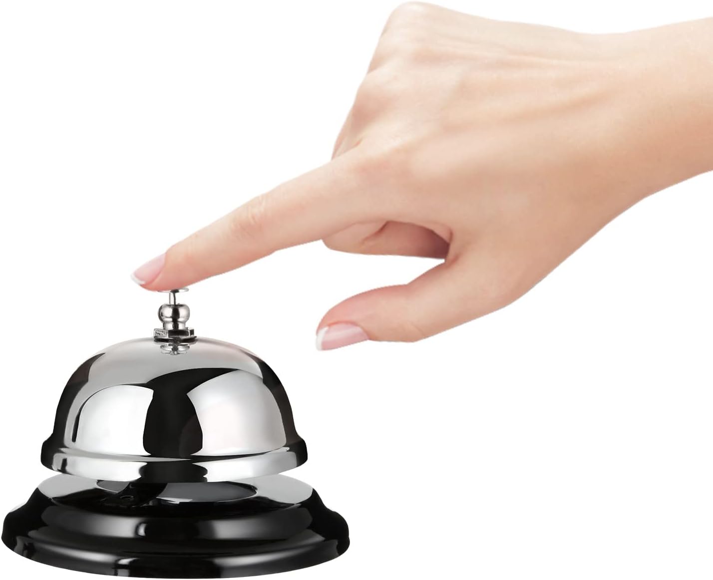 QTLCOHD 12 Pack Call Bell 335 Inch Diameter Metal Anti-Rust