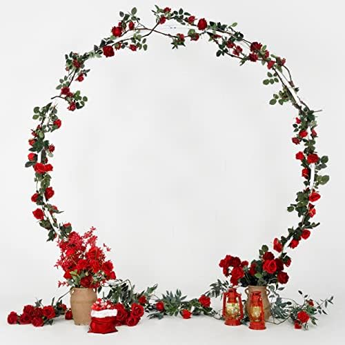 Harfirbe Round Backdrop Stand 65ft Aluminum Arch Kit