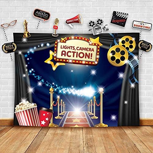 Glittery Garden Hollywood Movie Backdrop Props DIY Kit