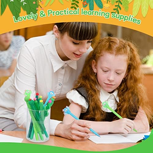 Tinlade 200 Pcs Cactus Shaped Gel Pens Set