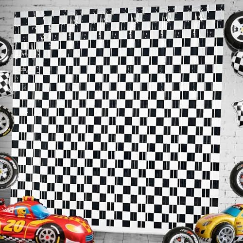 2 Race Car Backdrops for Birthday Parties and Photo Props