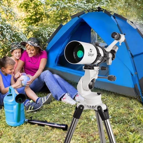 Gskyer 80mm Refractor Telescope for Adults and Kids