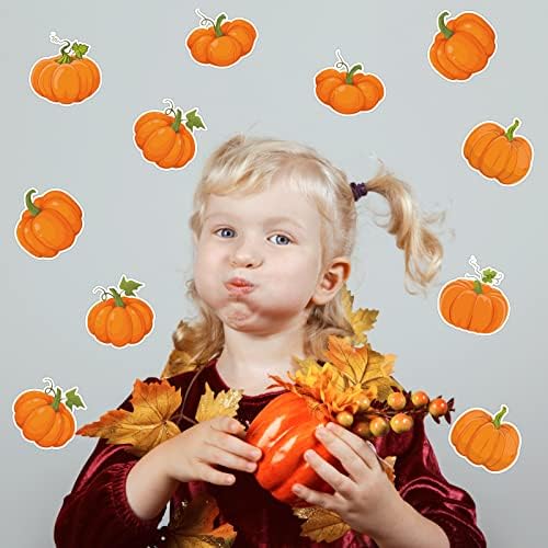 60 Piece Pumpkin Cutouts for Fall Bulletin Board Decor
