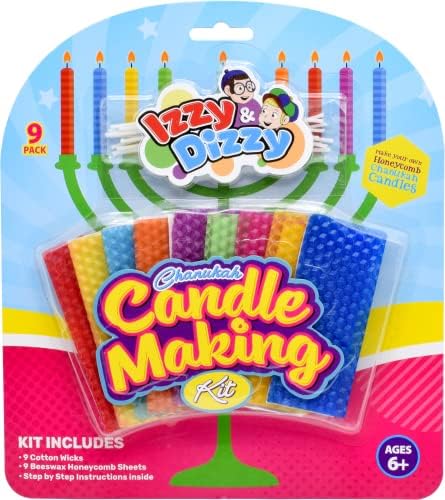 Izzy N Dizzy Hanukkah Candle Making Kit