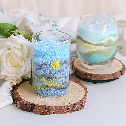 Honbay 100PCS Paper Candle Dust Protectors with Pull Tabs 55mm