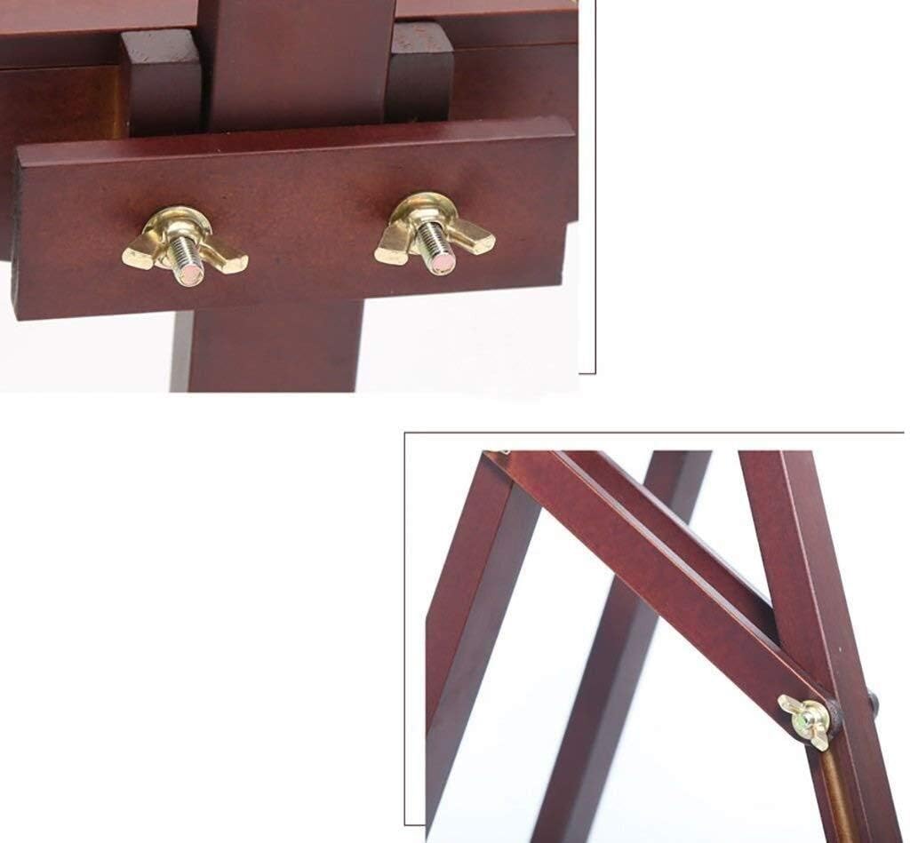 Multi-Function Solid Wood Easel for Art Displays and Promotional Use
