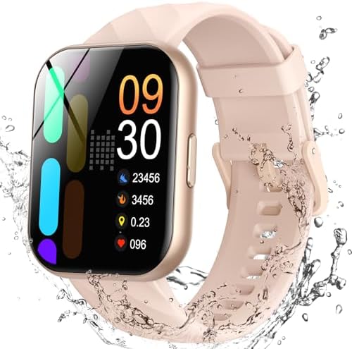 Parsonver Smart Watch Rose Gold 5ATM Waterproof