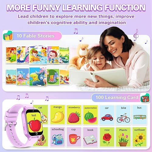 Vakzovy Kids Smart Watch with HD Camera and 26 Games