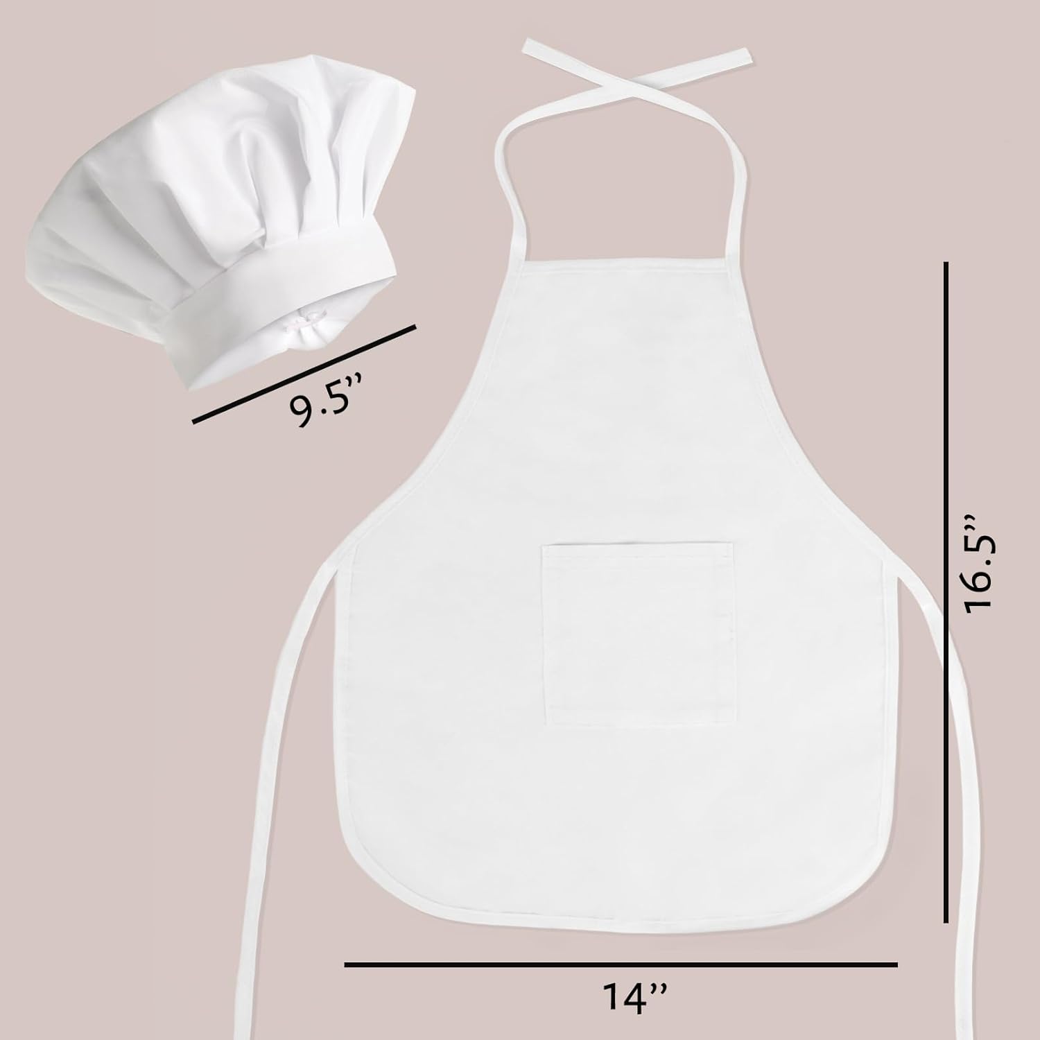 AMOR PRESENT 2-Piece Baby Chef Costume Set