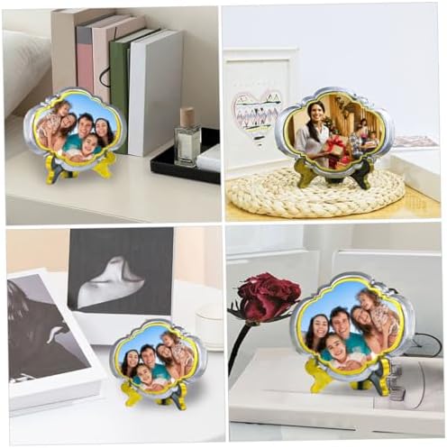 NUOBESTY 1set Silicone Photo Frame Mold for Epoxy Resin Crafts