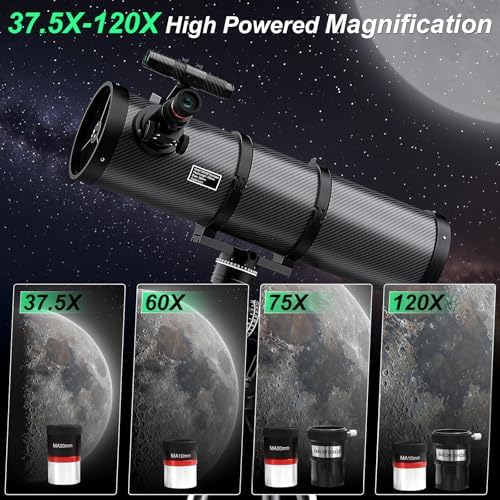 Aurosports 150mm Aperture Reflector Telescope for Astronomy